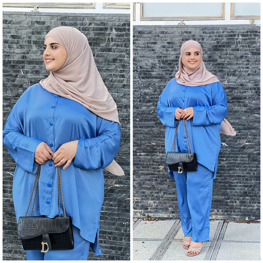 Ensemble  hijabiyat satin